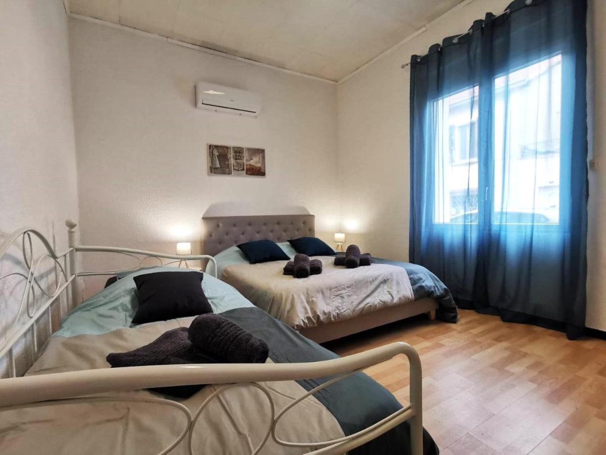Apartament L'Hypercentre - Clim - Terrasse - Wifi Miramas Zewnętrze zdjęcie